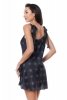 Damska halka koszulka Aster Chemise X-mas z reniferem czarna XS